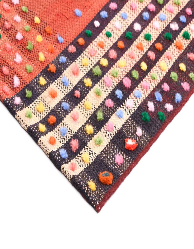 Detail image of  5' 4 x 8' Jajim Rug