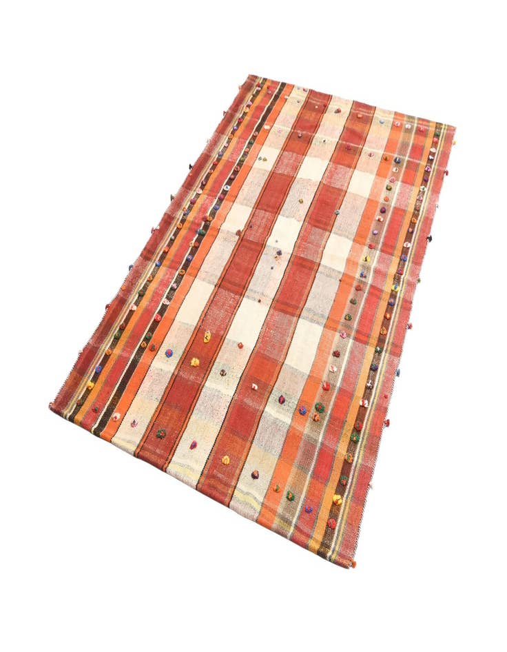 Detail image of  4' 9 x 7' 4 Jajim Rug