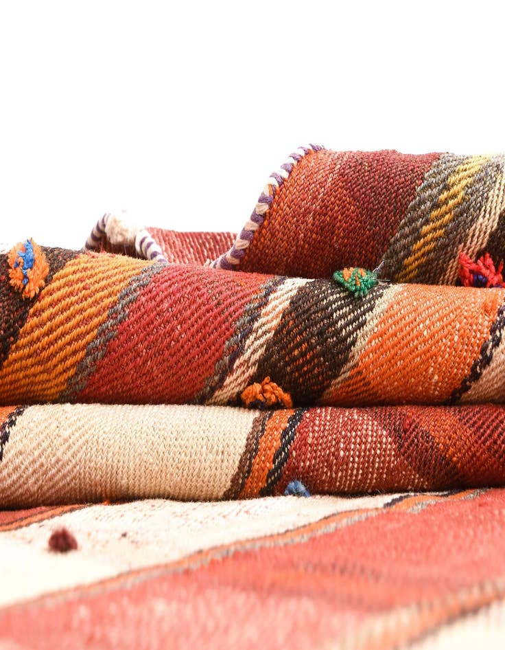 Detail image of  4' 9 x 7' 4 Jajim Rug