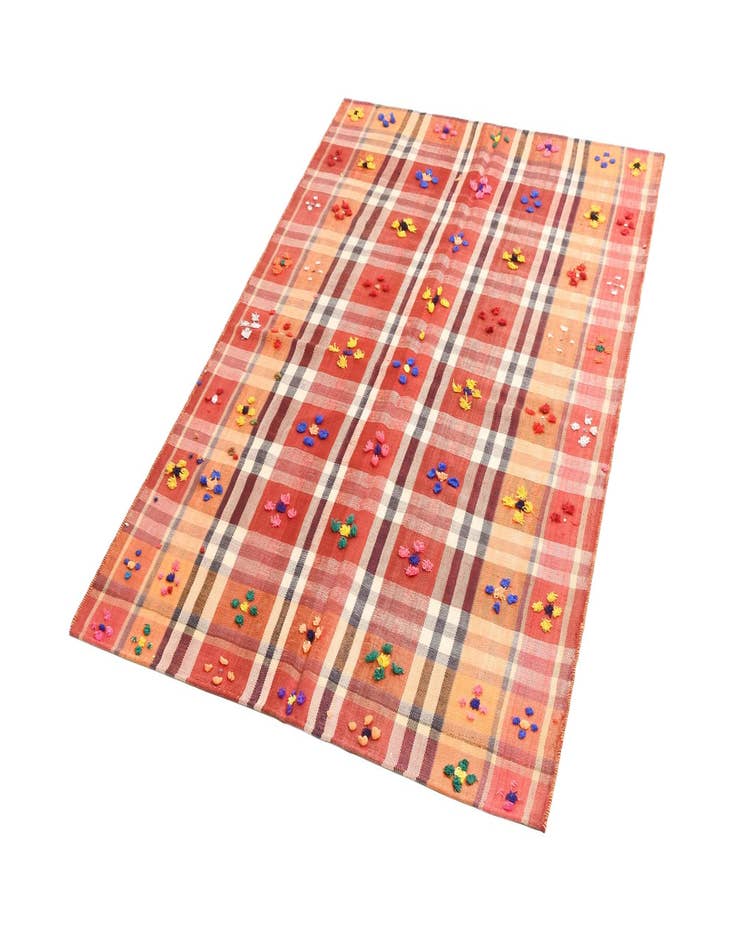 Detail image of  4' 10 x 7' 5 Jajim Rug