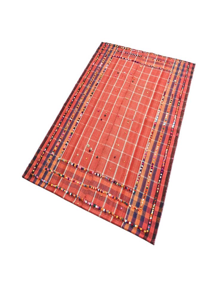 Detail image of  5' 4 x 7' 5 Jajim Rug