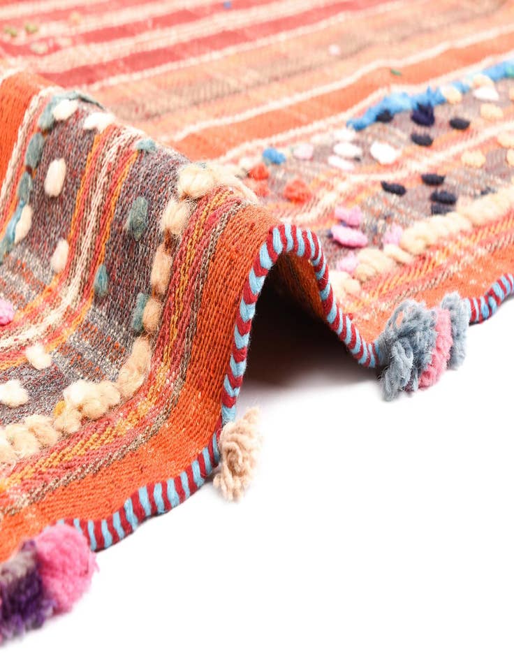 Detail image of  5' 8 x 7' 8 Jajim Rug