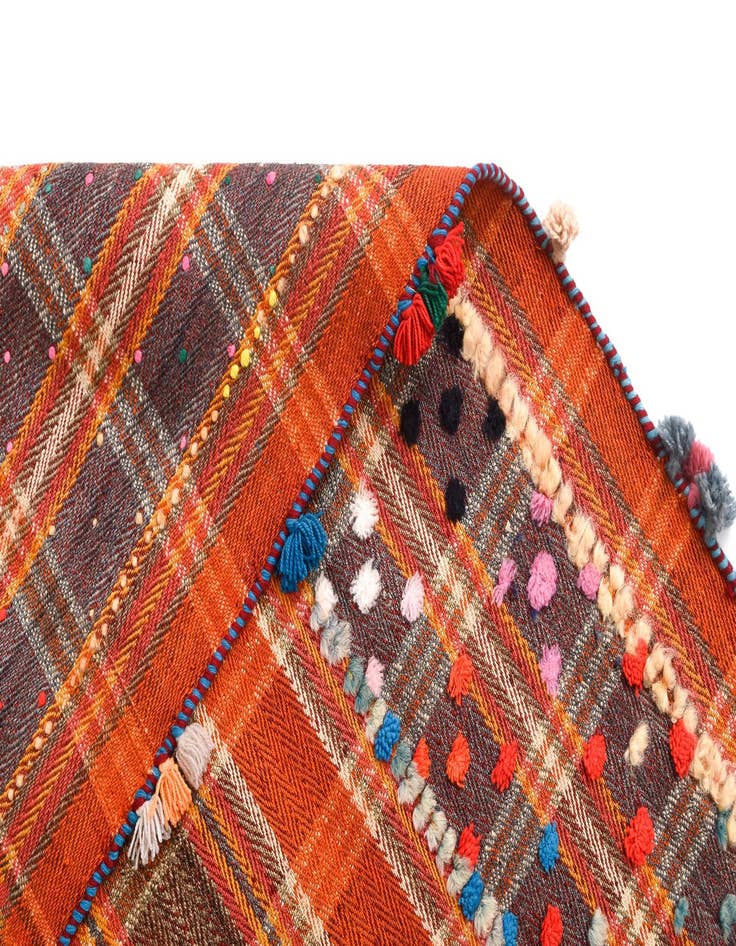 Detail image of  5' 8 x 7' 8 Jajim Rug