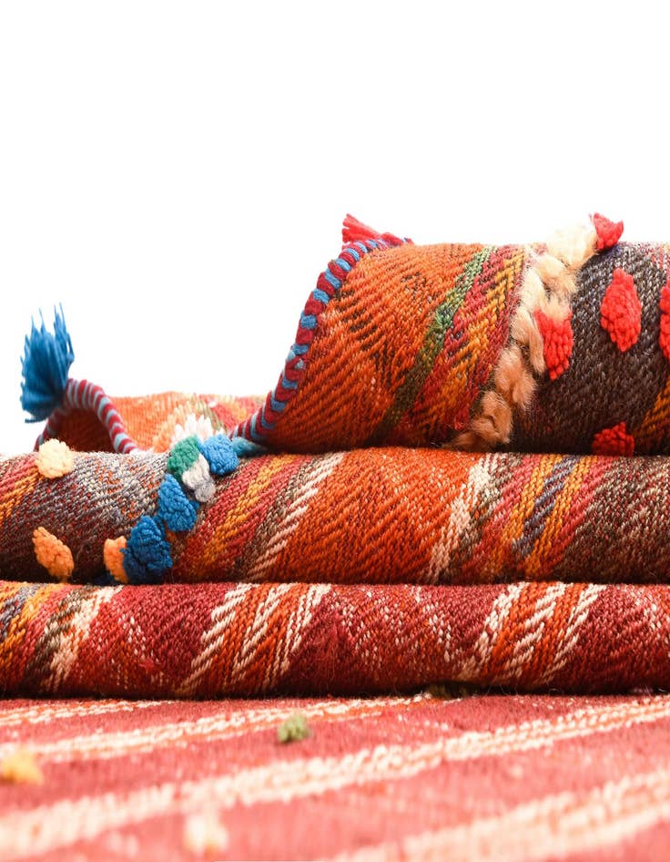 Detail image of  5' 8 x 7' 8 Jajim Rug