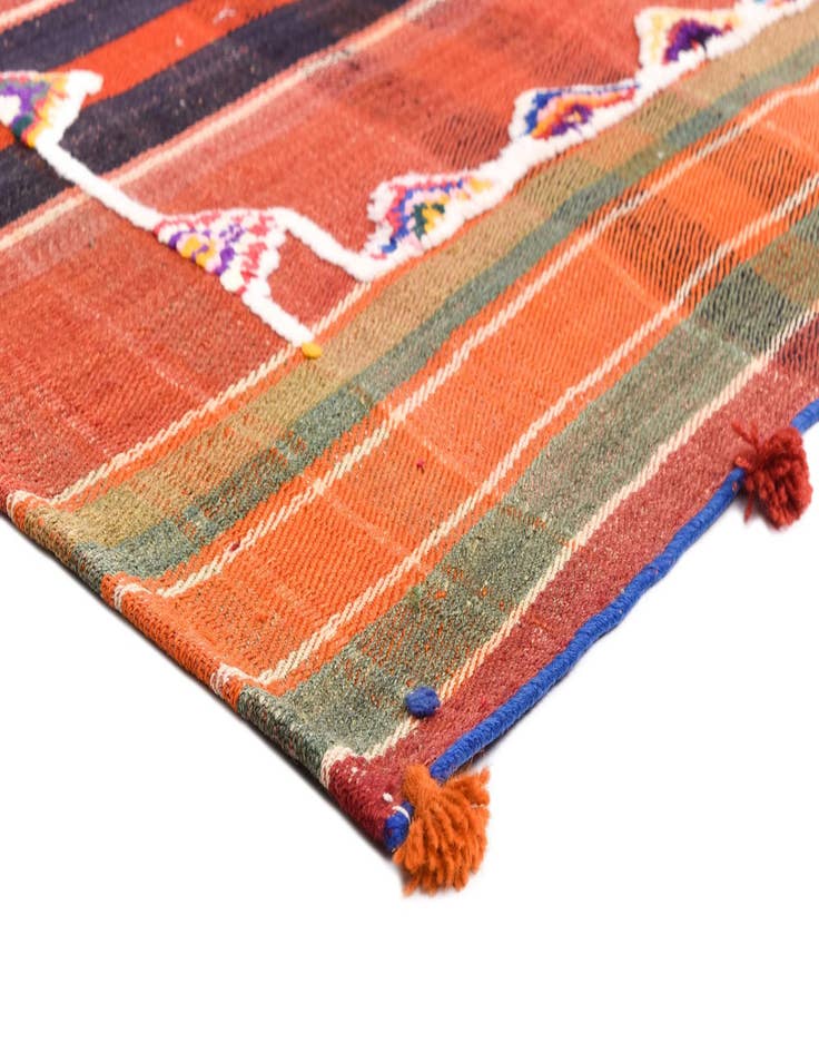 Detail image of  5' 2 x 7' 6 Jajim Rug