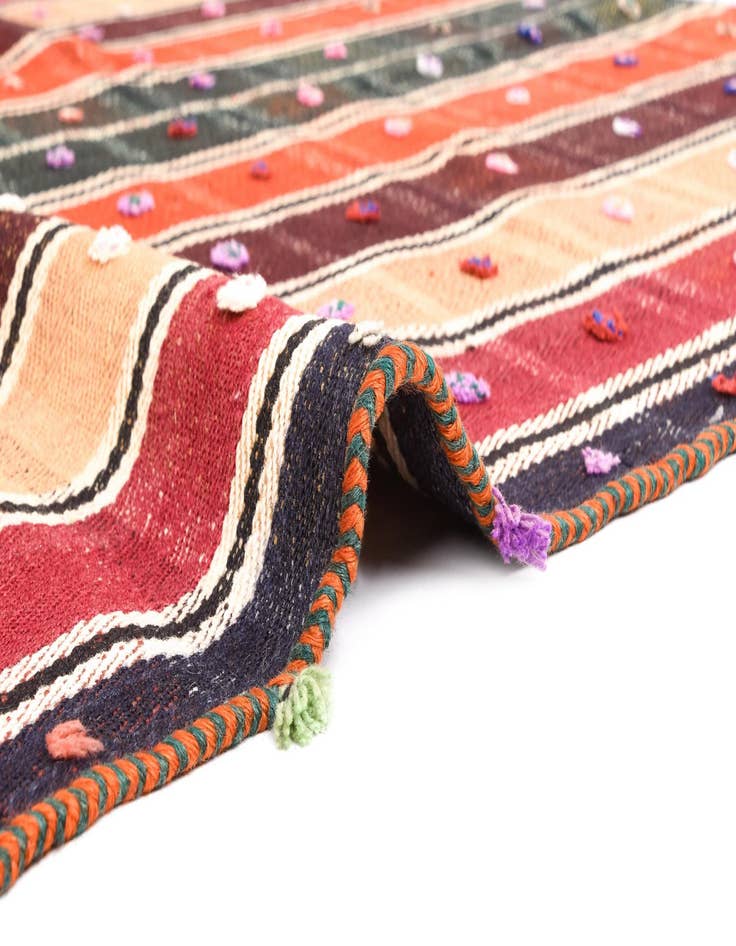 Detail image of  4' 8 x 7' 4 Jajim Rug