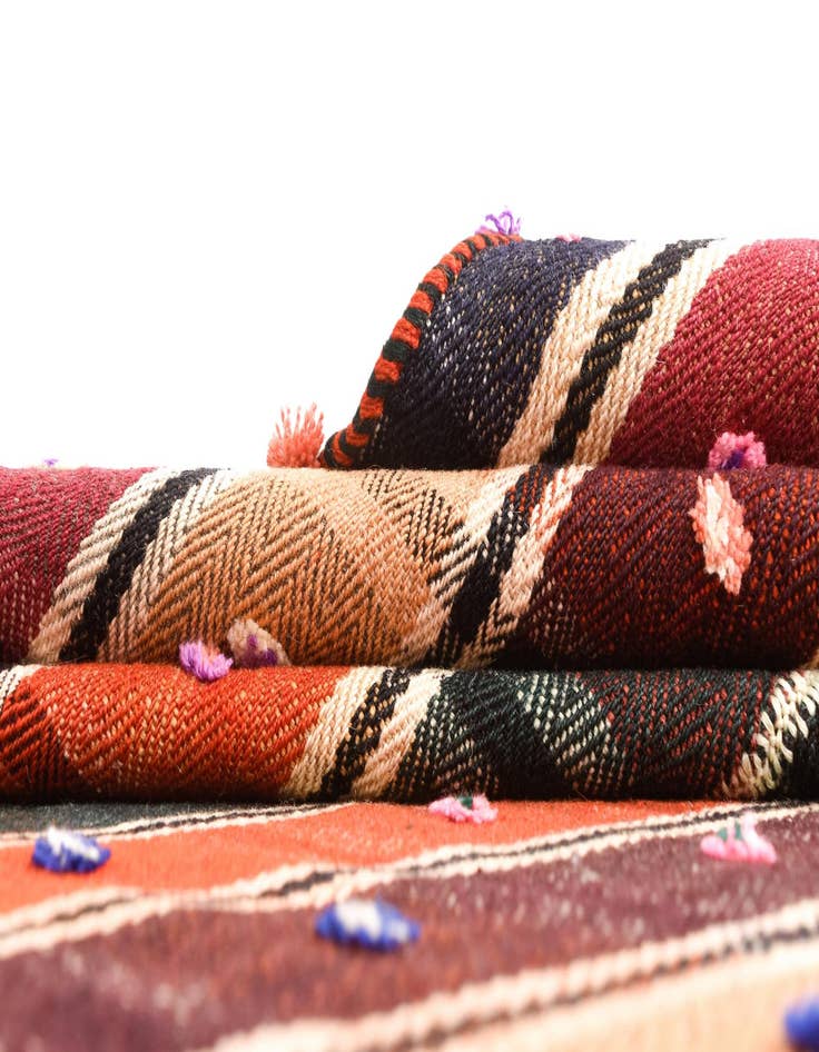 Detail image of  4' 8 x 7' 4 Jajim Rug