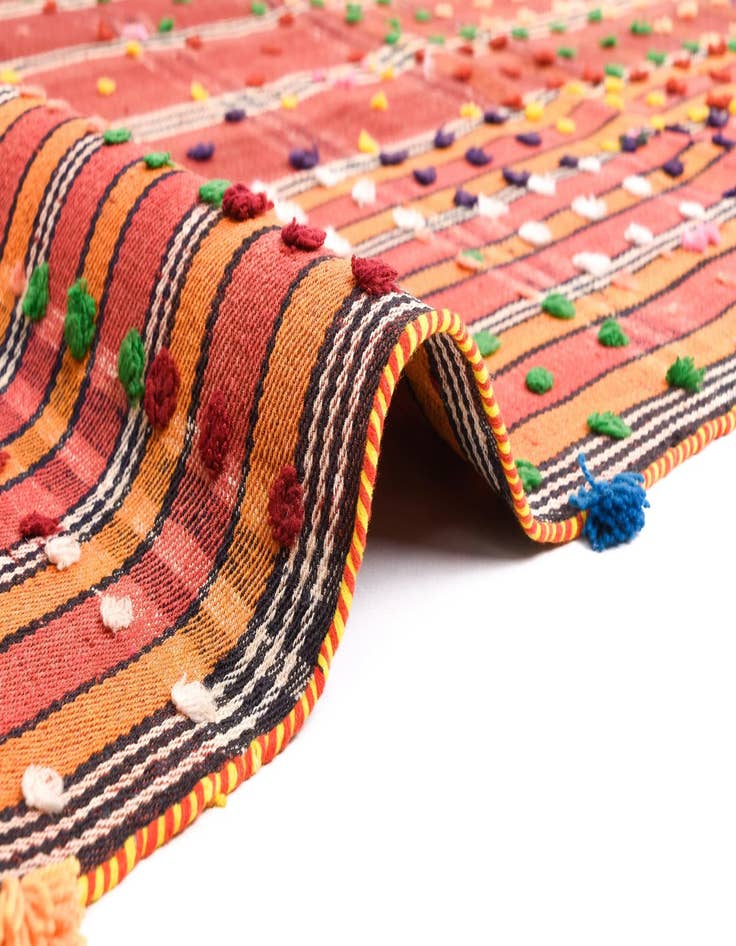 Detail image of  5' x 7' 3 Jajim Rug