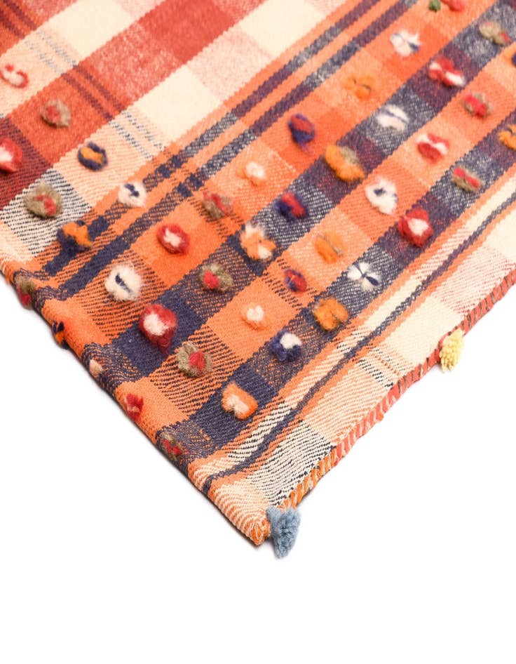 Detail image of  4' 8 x 7' 5 Jajim Rug