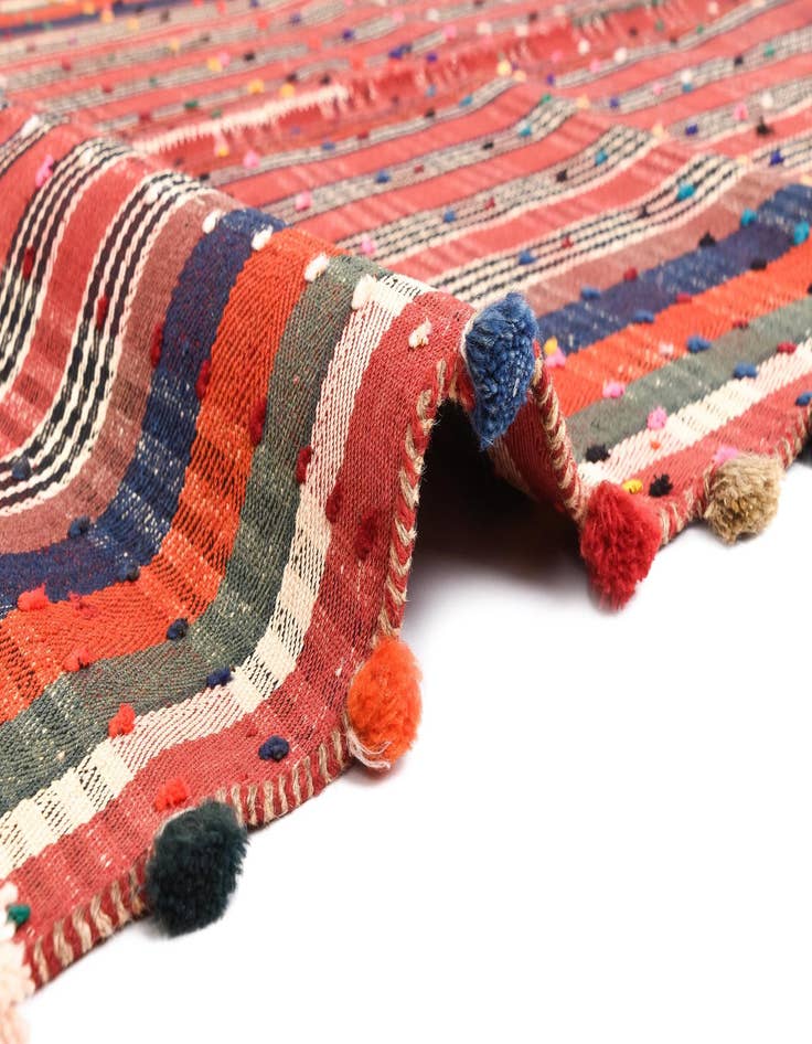 Detail image of  4' 1 x 7' Jajim Rug