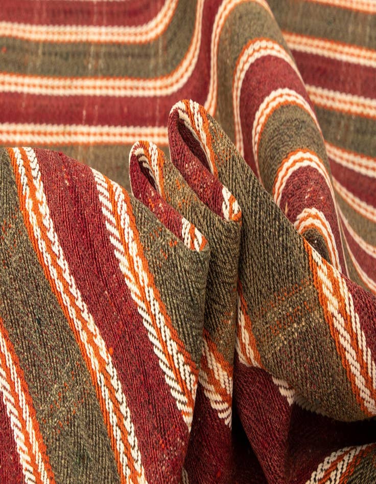 Detail image of  4' 9 x 6' 3 Jajim Wool Rug