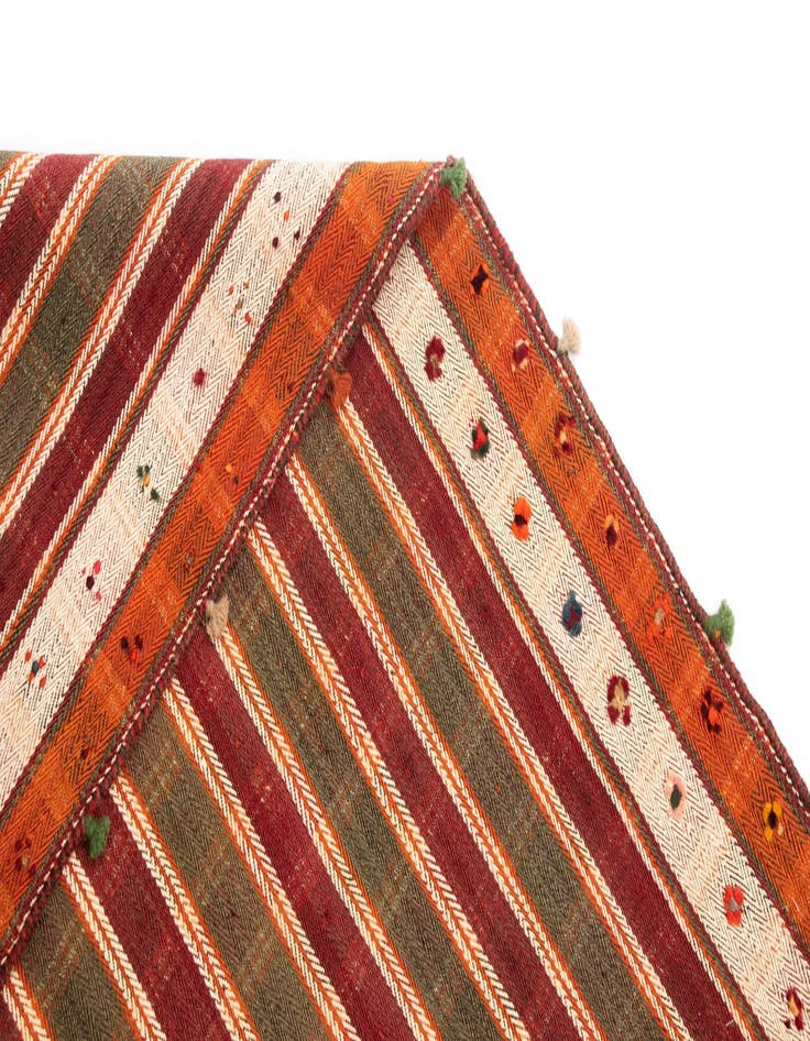 Detail image of  4' 9 x 6' 3 Jajim Wool Rug