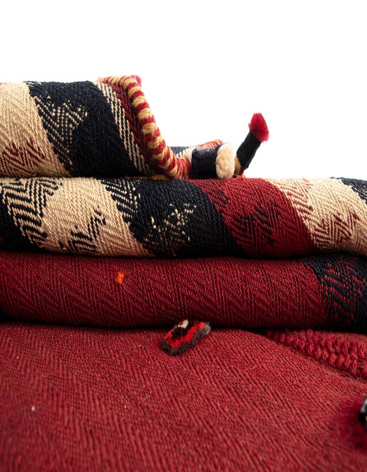 Detail image of  4' 4 x 7' 9 Jajim Wool Rug