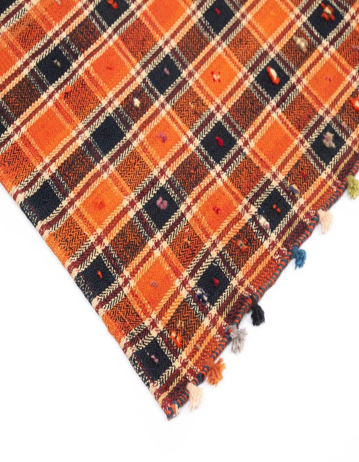 Detail image of  4' 11 x 7' 1 Jajim Wool Rug