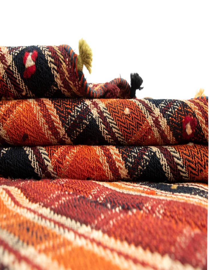 Detail image of  4' 11 x 7' 1 Jajim Wool Rug