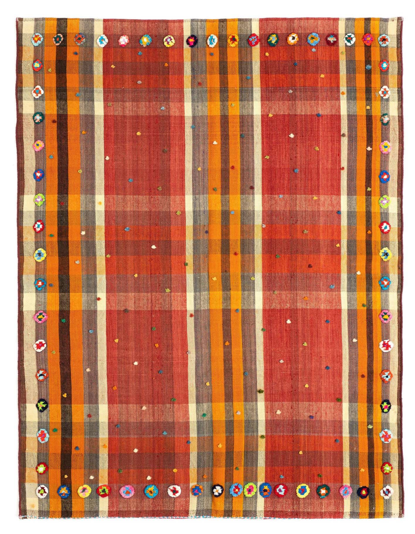 Primary image  4' 10 x 7' 1 Jajim Wool Rug