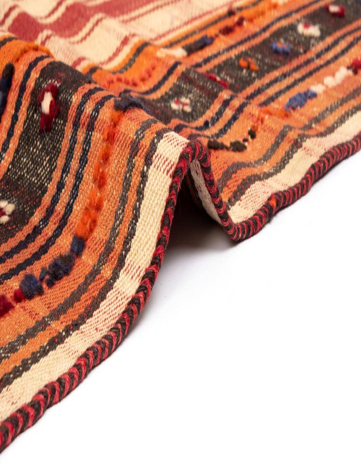 Detail image of  4' 11 x 7' Jajim Wool Rug