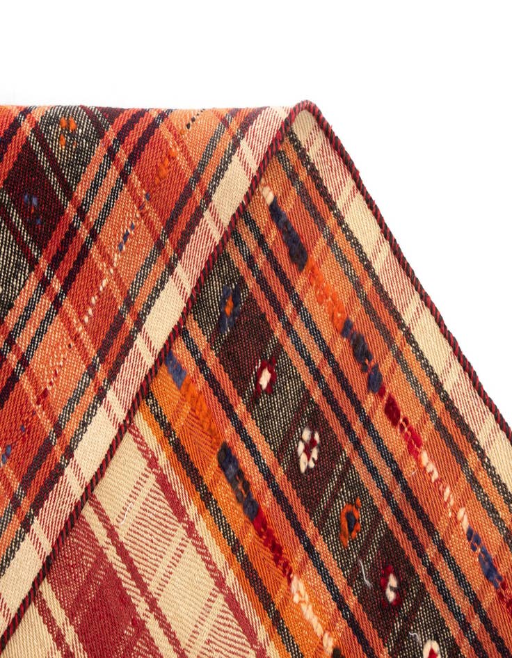 Detail image of  4' 11 x 7' Jajim Wool Rug