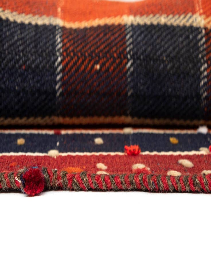 Detail image of  4' 6 x 7' 10 Jajim Wool Rug