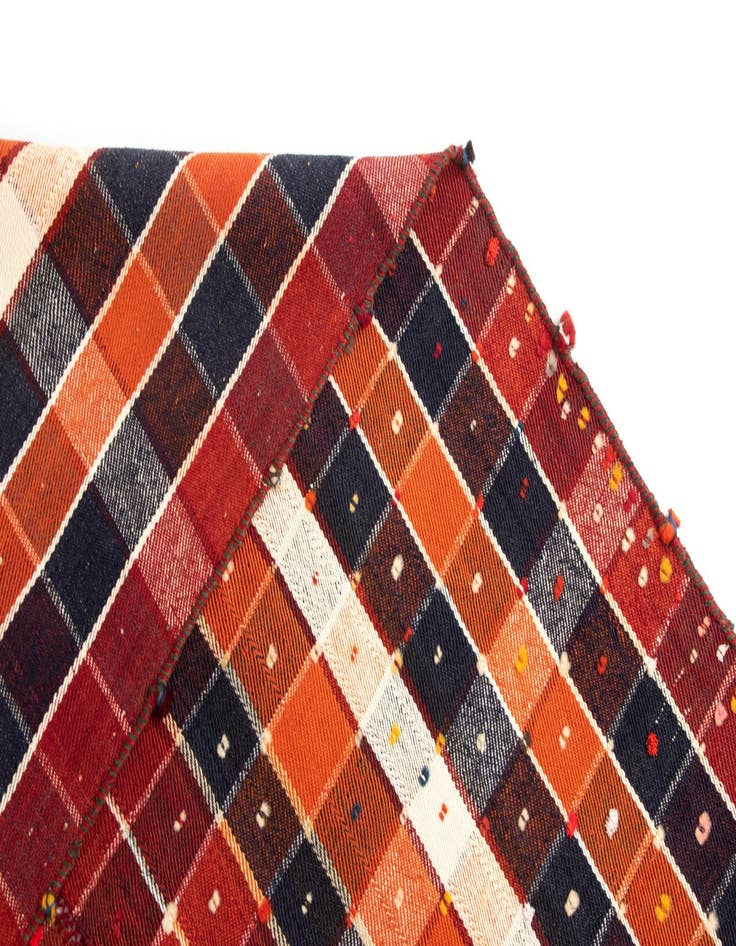 Detail image of  4' 6 x 7' 10 Jajim Wool Rug