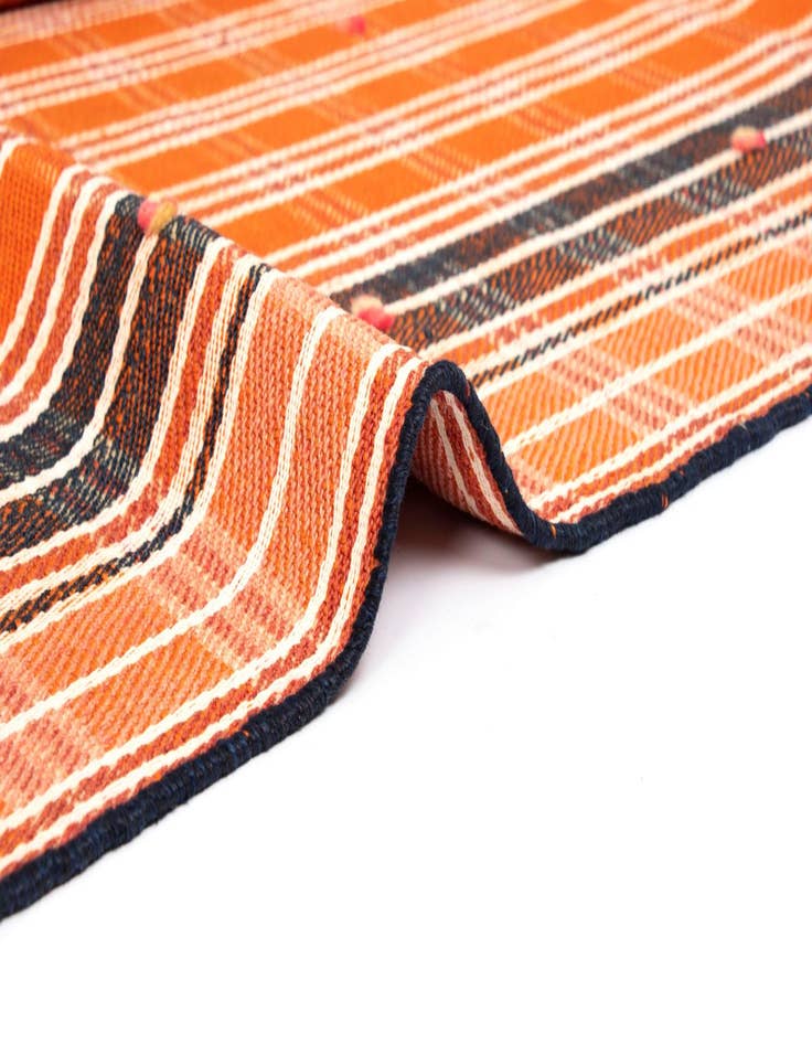 Detail image of  4' 9 x 8' 1 Jajim Wool Rug