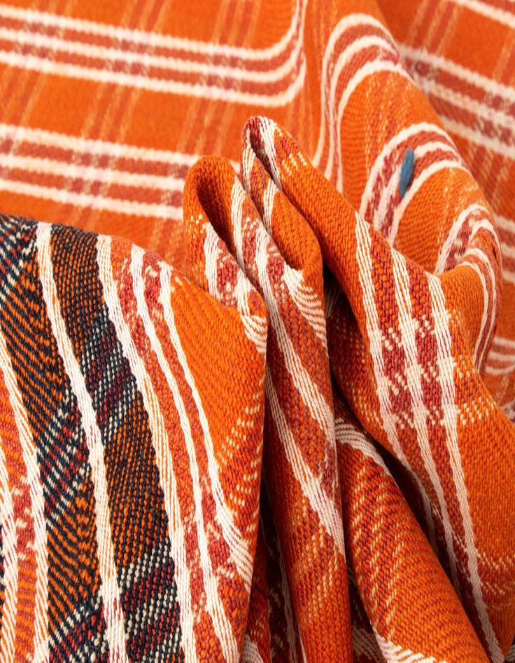 Detail image of  4' 9 x 8' 1 Jajim Wool Rug