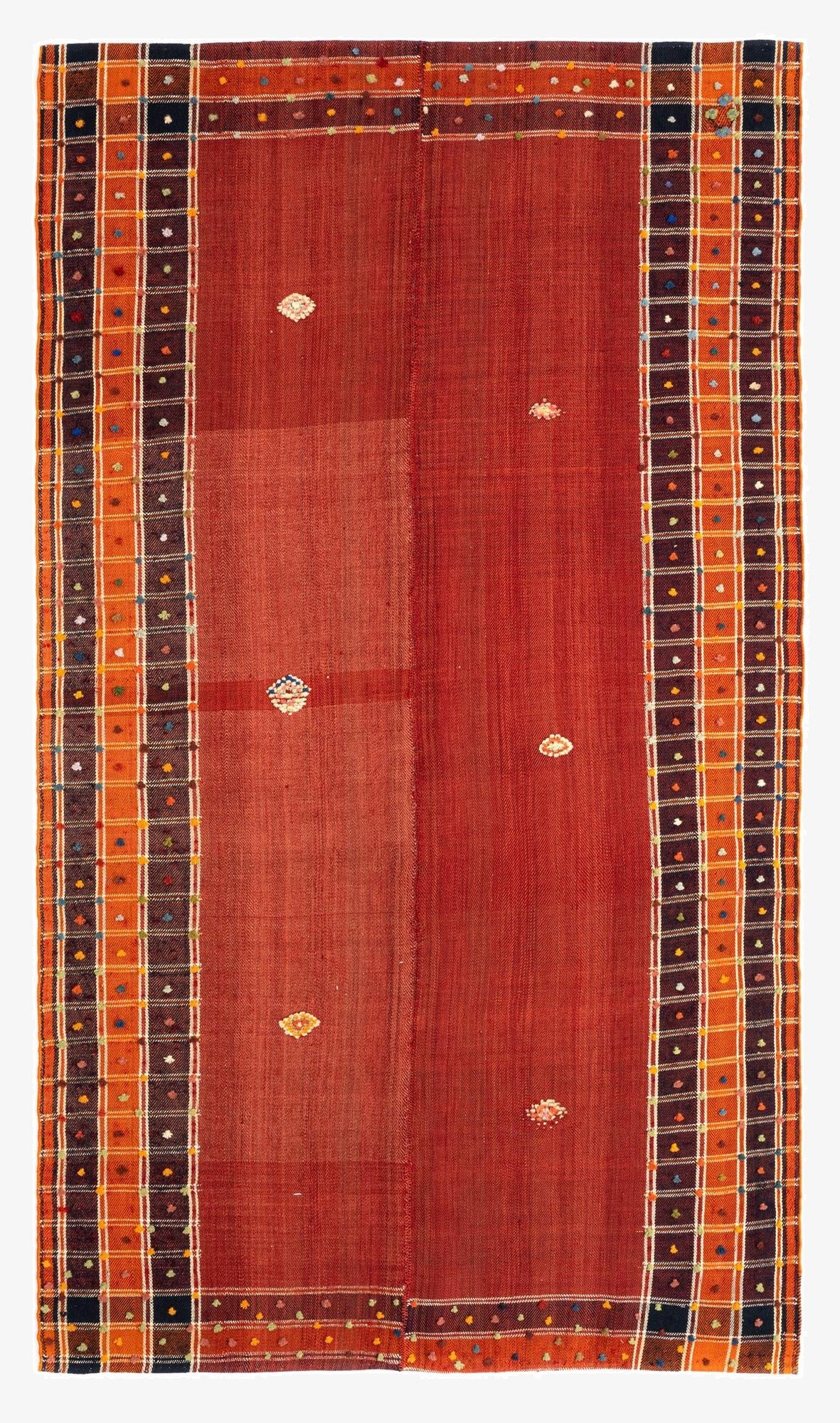  4' 10 x 8' 8 Jajim Wool Rug