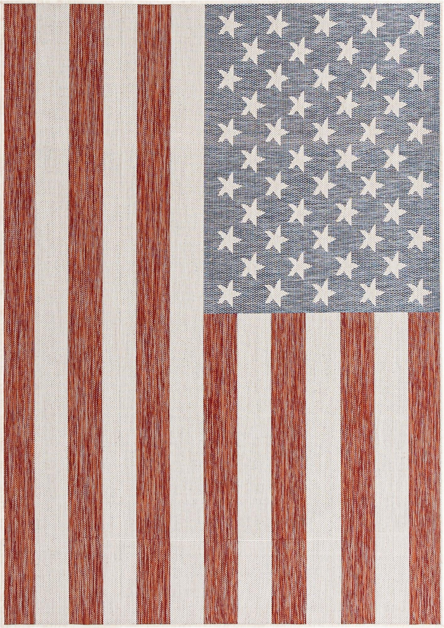  5' 3 x 8'  Washable Jill Zarin Indoor / Outdoor Rug