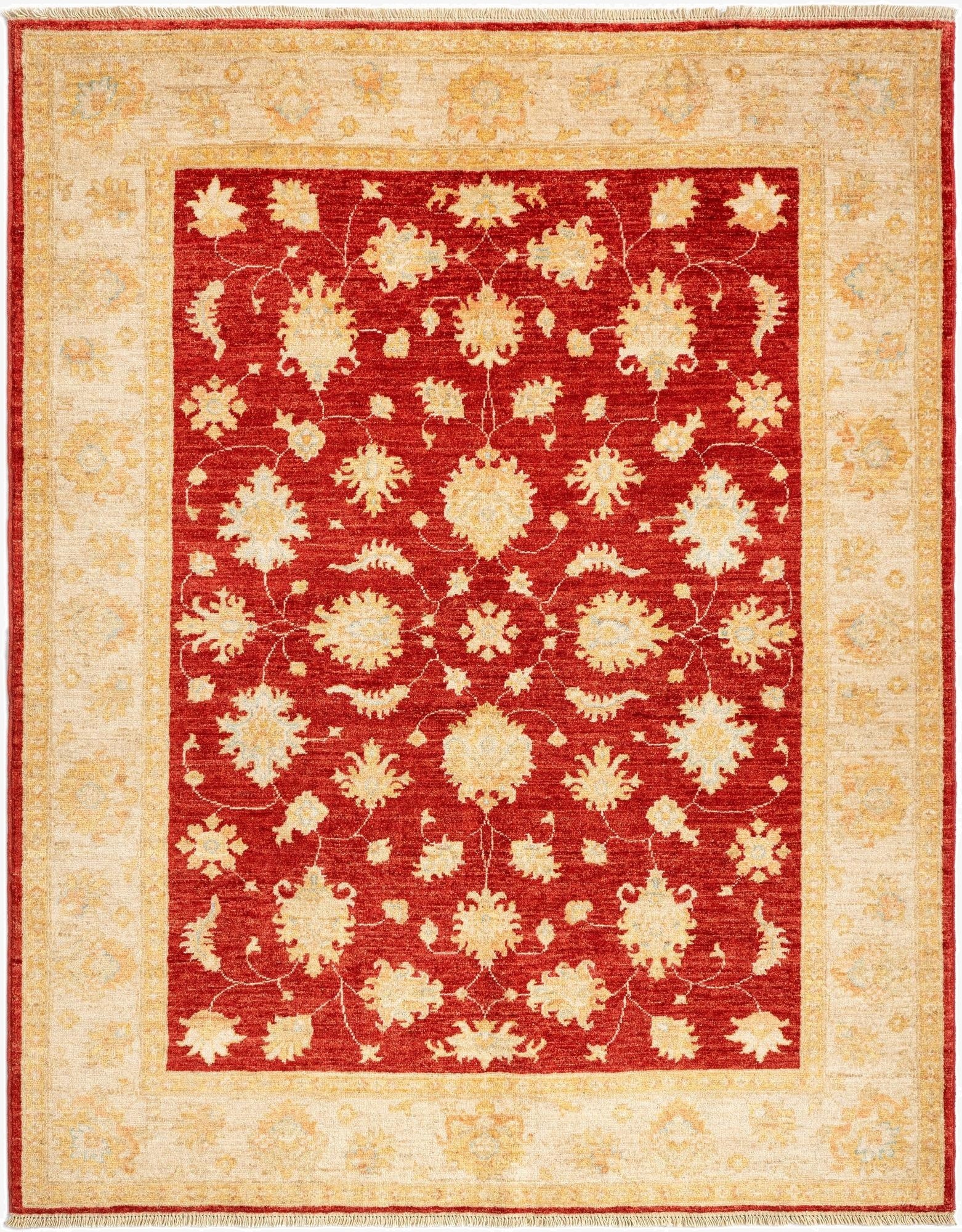  5' x 6' 4 Kaizar Wool Rug