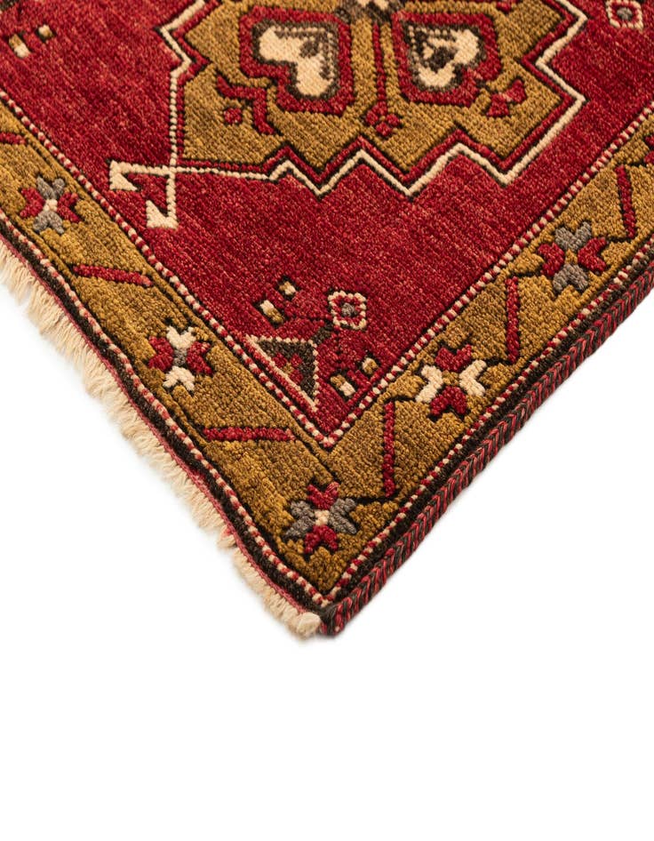 Detail image of  3' 4 x 6' 4  Hand Knotted Kars Wool Rug