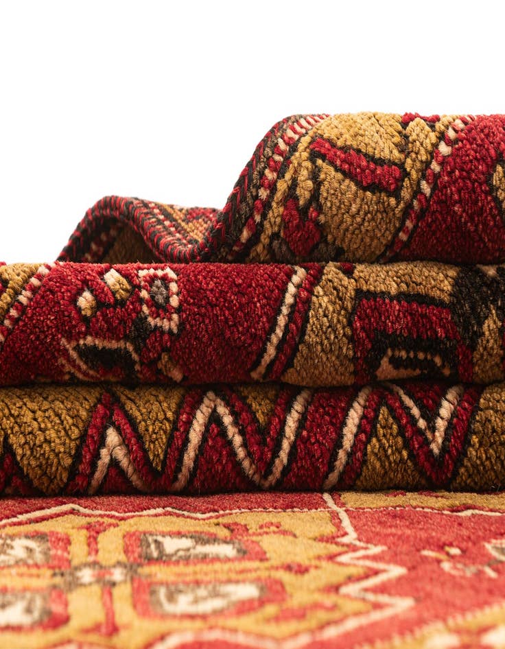 Detail image of  3' 4 x 6' 4  Hand Knotted Kars Wool Rug