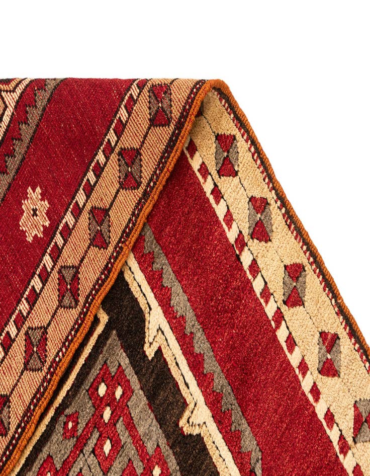 Detail image of  3' 3 x 6' 1  Hand Knotted Kars Wool Rug