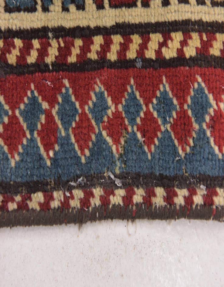 Detail image of 3' 7 x 6' 10 Hand Knotted Kars Wool Rug