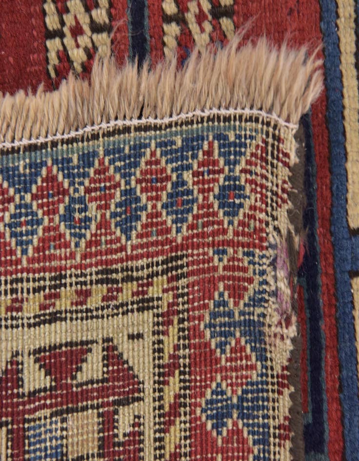 Detail image of 3' 7 x 6' 10 Hand Knotted Kars Wool Rug