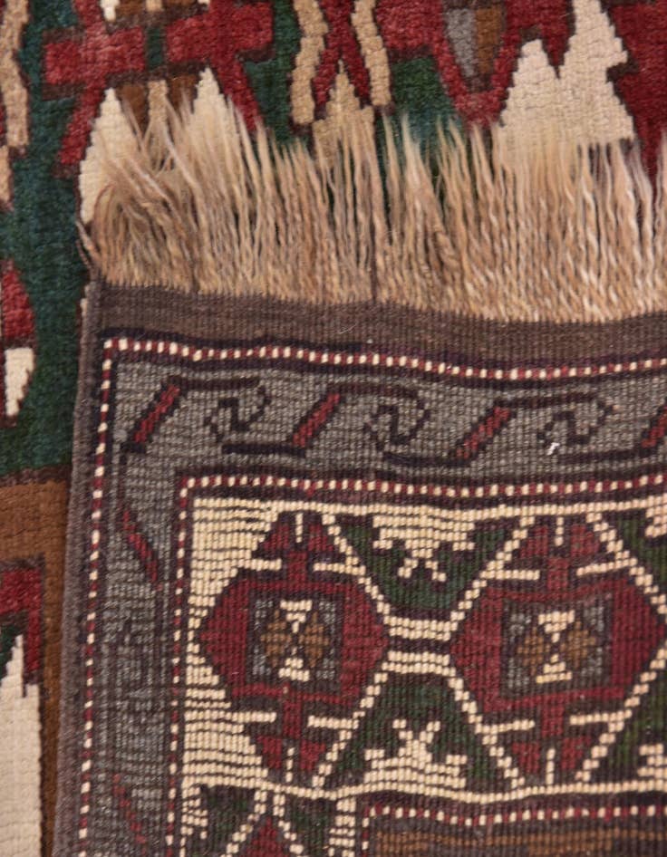 Detail image of 5' 8 x 8' 8 Hand Knotted Kars Wool Rug