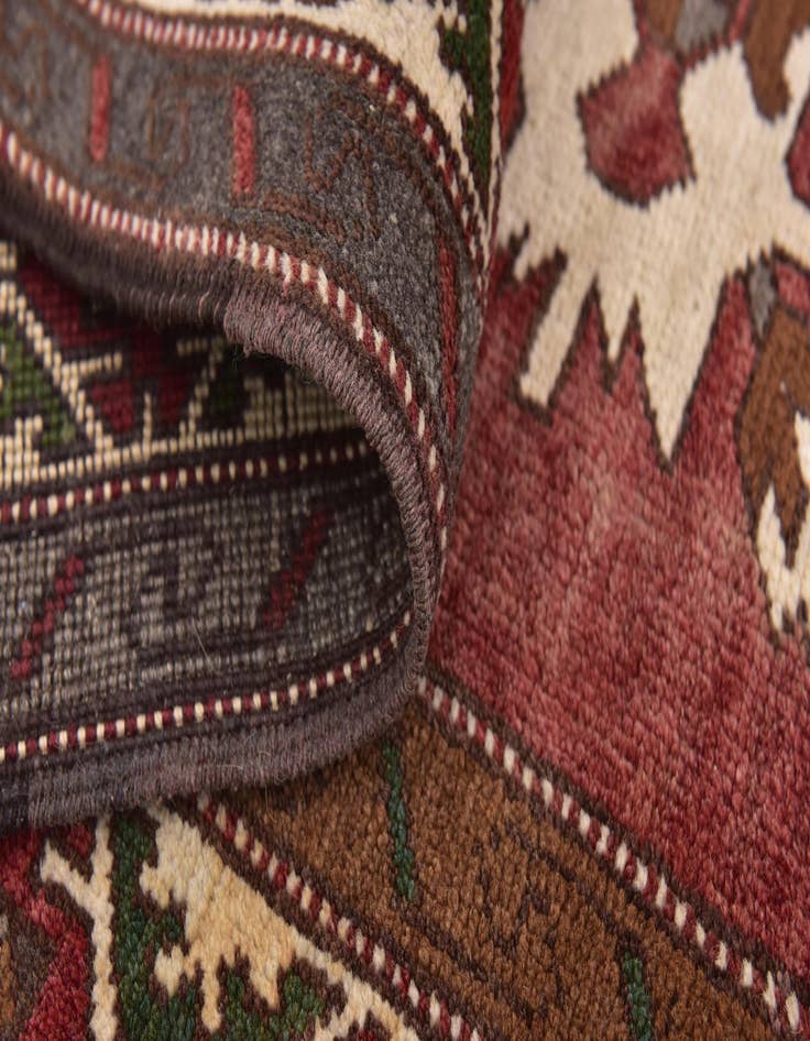 Detail image of 5' 8 x 8' 8 Hand Knotted Kars Wool Rug