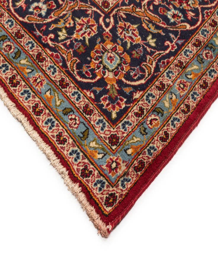 Detail image of  9' 3 x 13' 8 Kashan Wool Rug