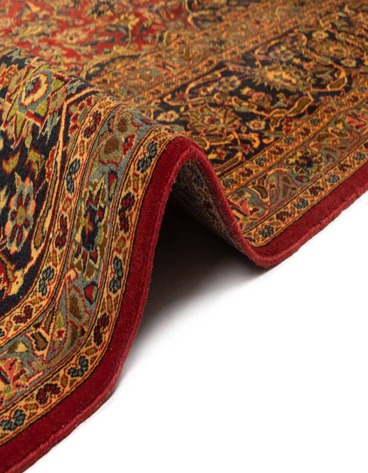 Detail image of  9' 9 x 12' 9 Kashan Wool Rug