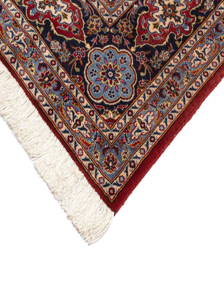 Detail image of  8' x 11' 3 Kashan Wool Rug