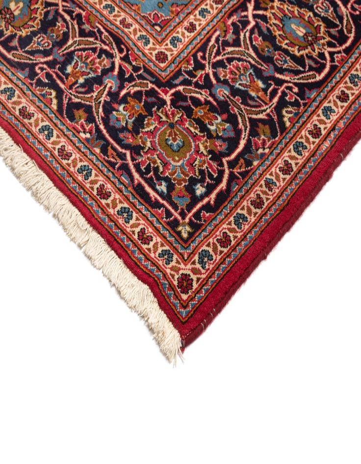 Detail image of  8' 1 x 11' 5 Kashan Wool Rug