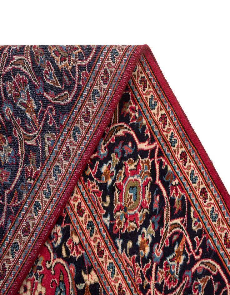 Detail image of  8' 1 x 11' 5 Kashan Wool Rug