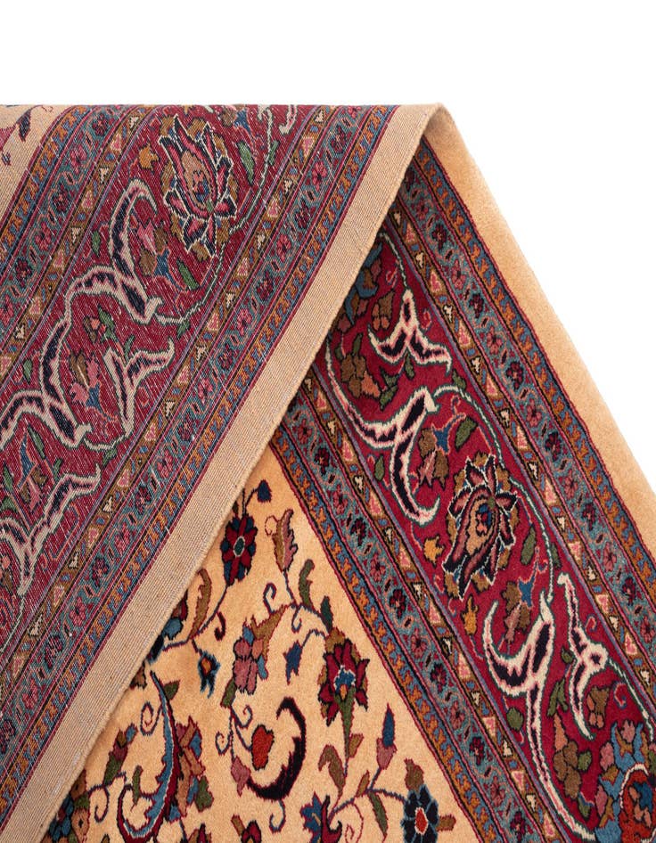 Detail image of  8' 6 x 11' Kashan Wool Rug