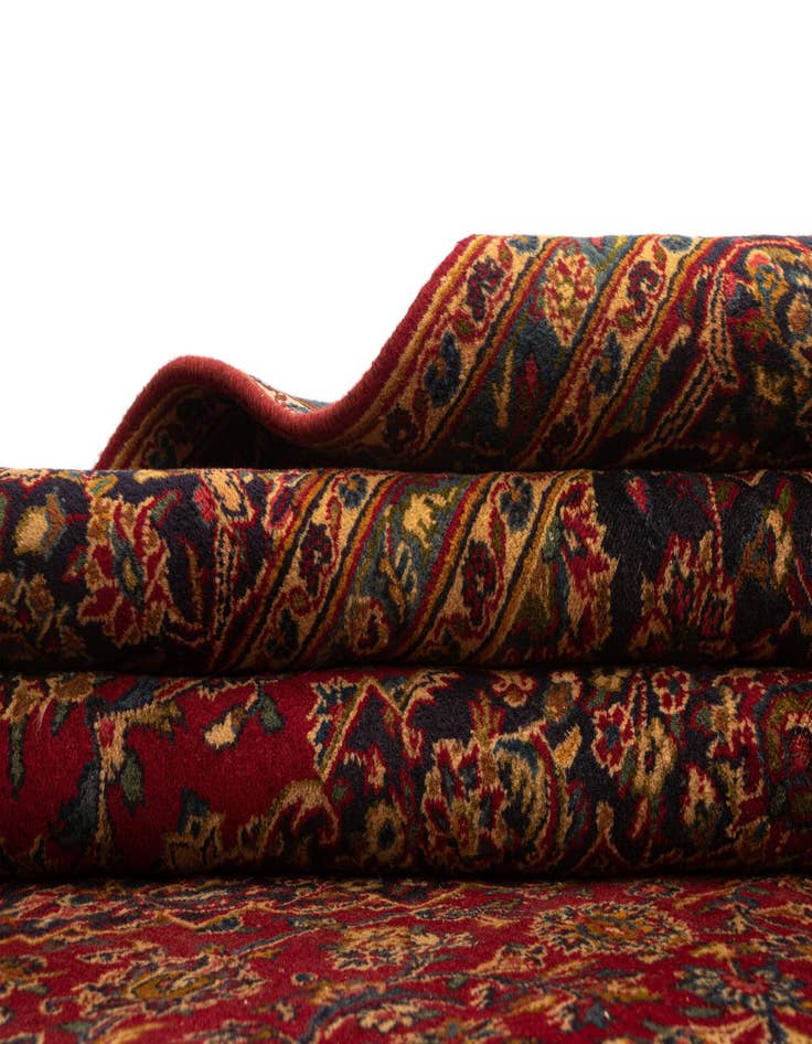 Detail image of  7' 7 x 10' 9 Kashan Wool Rug