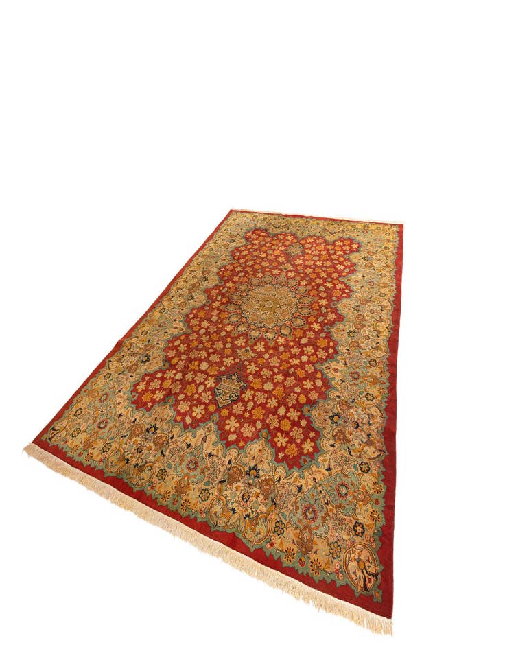 Detail image of  9' 11 x 14' Kashan Rug