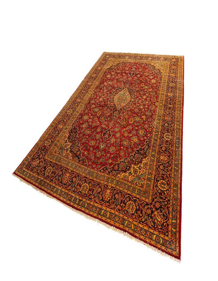 Detail image of  8' 10 x 12' 10 Kashan Rug