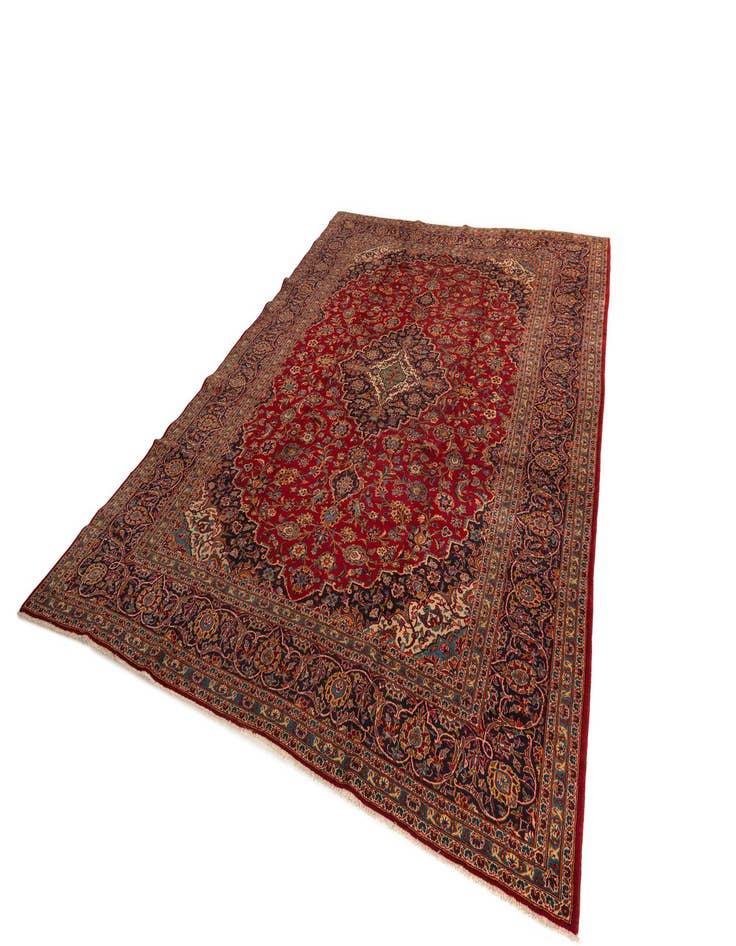 Detail image of  9' 8 x 13' 2 Kashan Rug