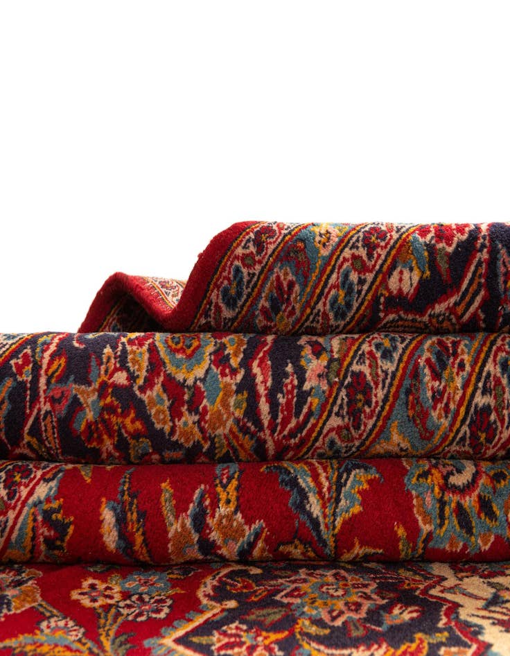 Detail image of  9' 8 x 13' 2 Kashan Rug