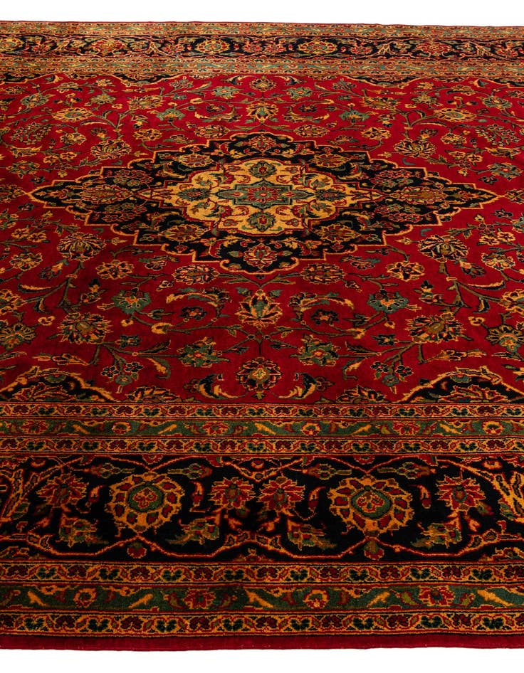 Detail image of  9' 3 x 12' 8 Kashan Rug