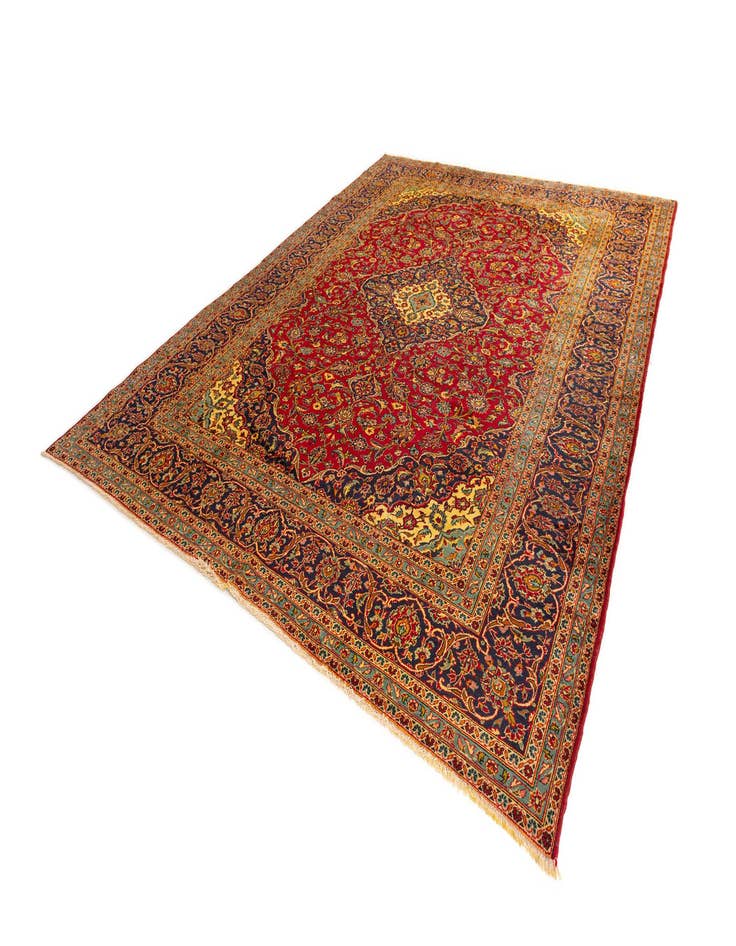 Detail image of  9' 7 x 12' 8 Kashan Rug