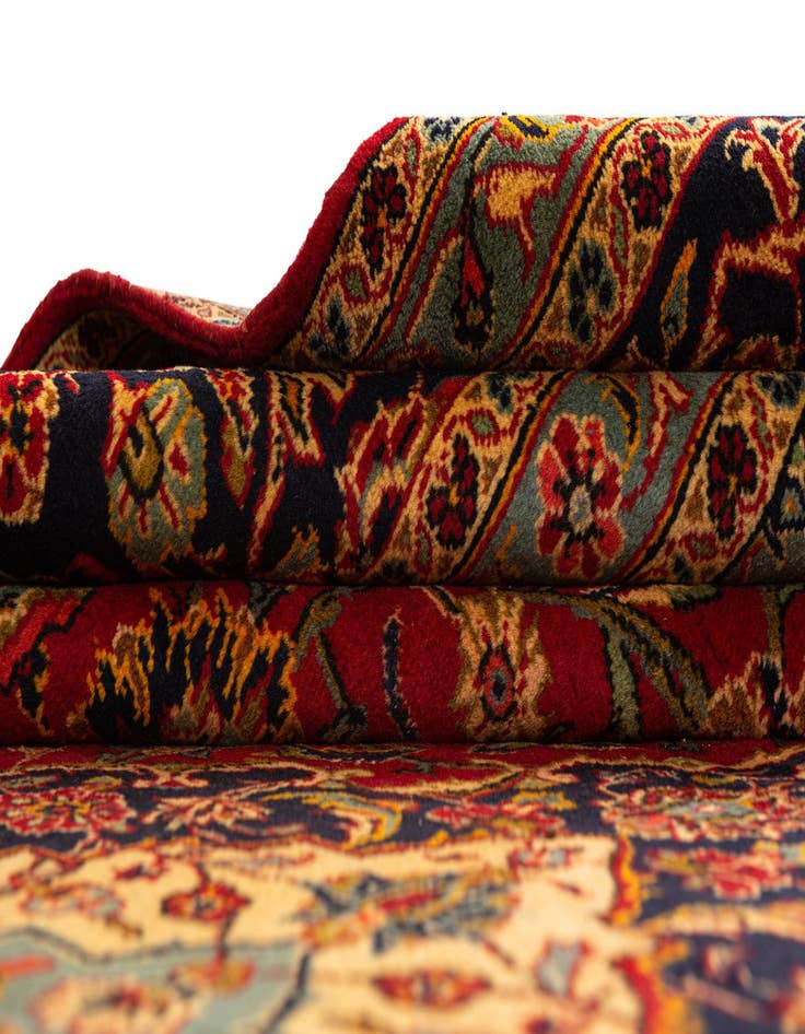 Detail image of  9' 9 x 13' 11 Kashan Rug